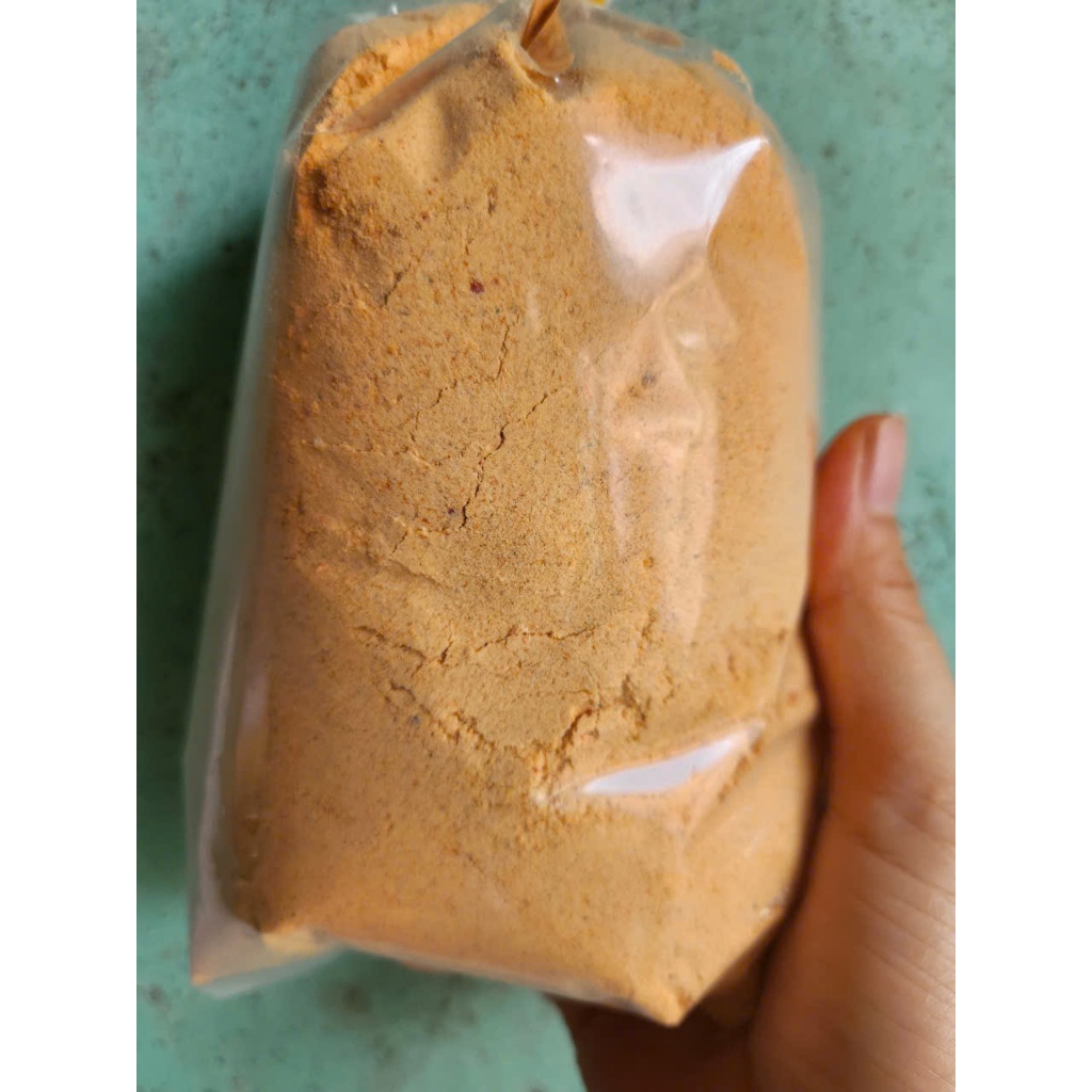 Muối tôm nhuyễn pha sẵn - Ngon trộn tất các loại bánh tráng - 500 gram