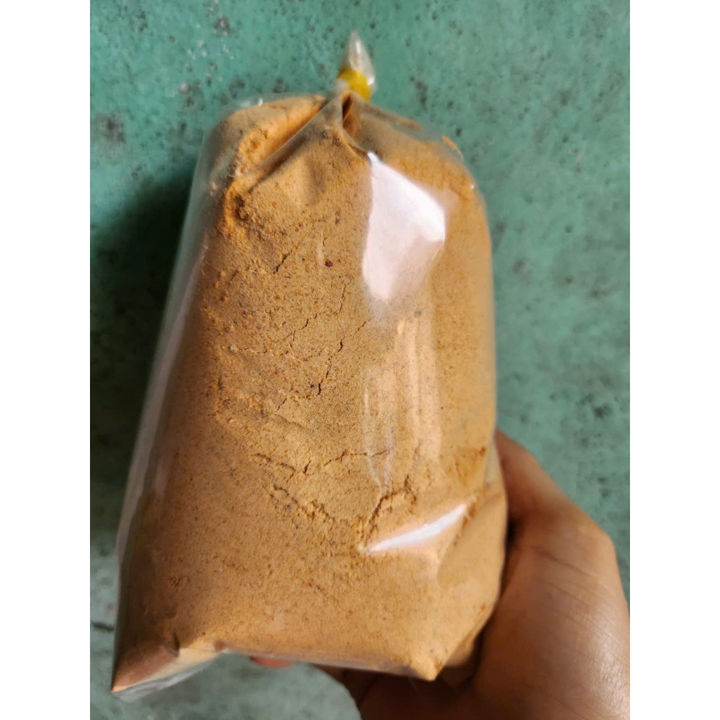 Muối tôm nhuyễn pha sẵn - Ngon trộn tất các loại bánh tráng - 500 gram