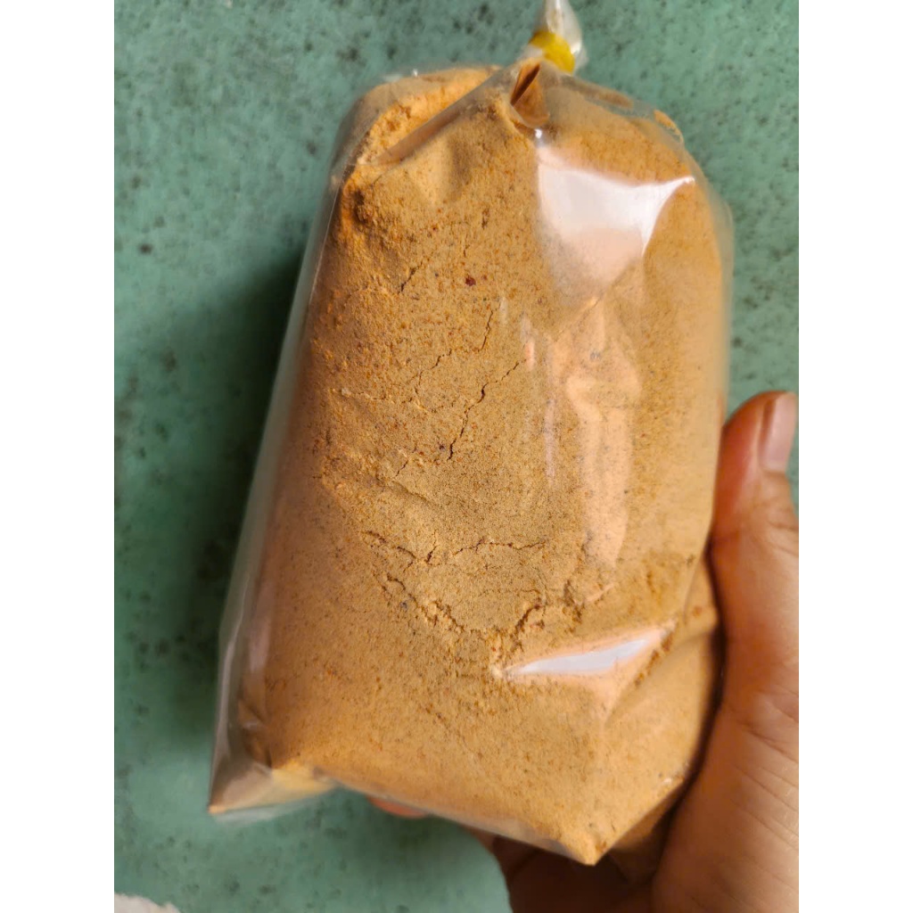 Muối tôm nhuyễn pha sẵn - Ngon trộn tất các loại bánh tráng - 500 gram