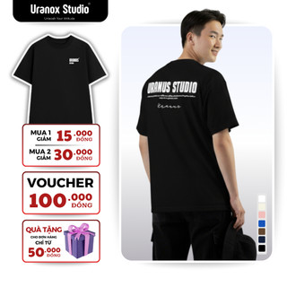 Áo phông oversize localbrand cao cấp 250GSM, URANOX STUDIO EX, unisex form rộng, cotton 100% M16
