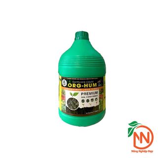 Org Humic 3 Lít - Phân Bón lá Bung Rễ, Bật Mầm - Cung Cấp Humic Acid và Fulvic Acid
