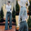 YURI JEANS - Quần Jeans Nữ Ống Suông Phối Kiểu Túi Vuông (Mã 11)