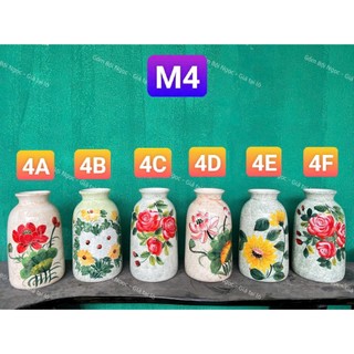[NHIỀU MẪU] Bình Hoa Gốm Sứ Cao Cấp Vuốt Tay - Vẽ Chim/Hoa Bằng Tay Thủ Công Sắc Sảo - Men Tiêu/Men Trổ Độc Đáo
