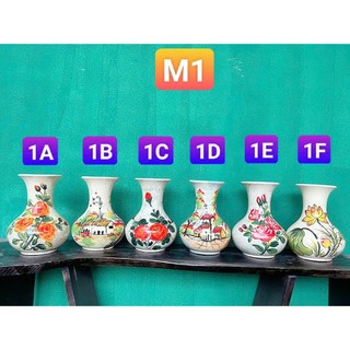 [NHIỀU MẪU] Bình Hoa Gốm Sứ Cao Cấp Vuốt Tay - Vẽ Chim/Hoa Bằng Tay Thủ Công Sắc Sảo - Men Tiêu/Men Trổ Độc Đáo