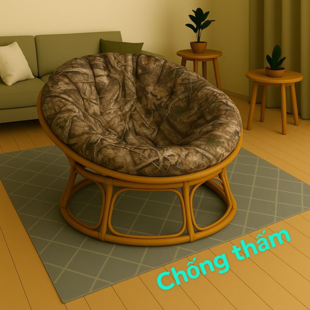 ga bọc đệm papasan