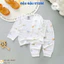 Set 2/3 Bộ Dài Tay Trắng Thun Petit In hoạ tiết mềm mịn cho bé trai bé gái 3-13kg MV-DL20 Đậu Đậu Store