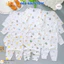 Set 2/3 Bộ Dài Tay Trắng Thun Petit In hoạ tiết mềm mịn cho bé trai bé gái 3-13kg MV-DL20 Đậu Đậu Store