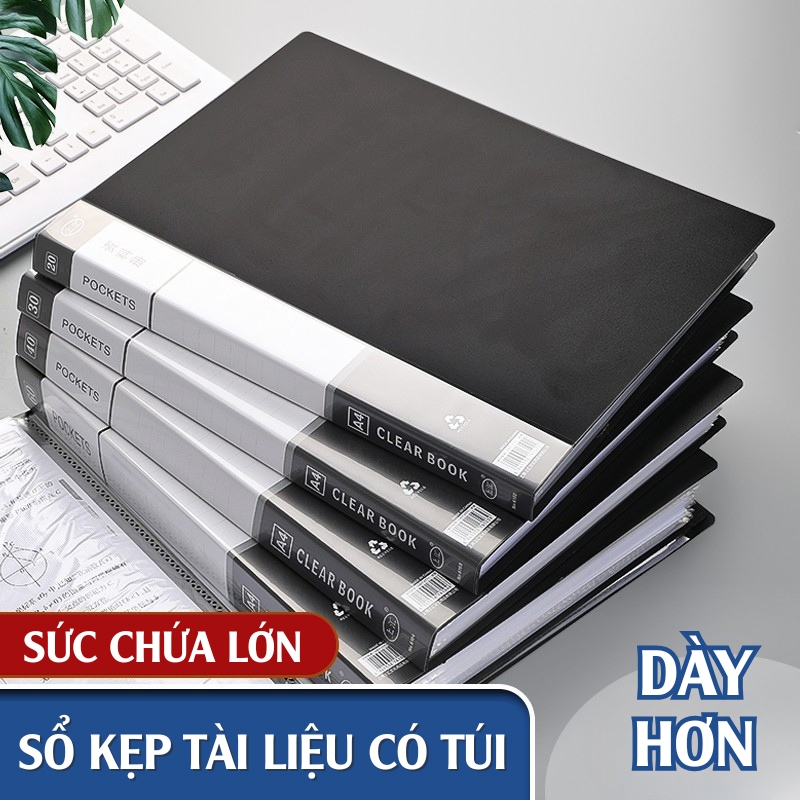 Bìa Lá Đựng Tài Liệu A4 Cao Cấp – Tập File Lá Đựng Hồ Sơ, Giấy Tờ Gọn Gàng Chuyên Nghiệp