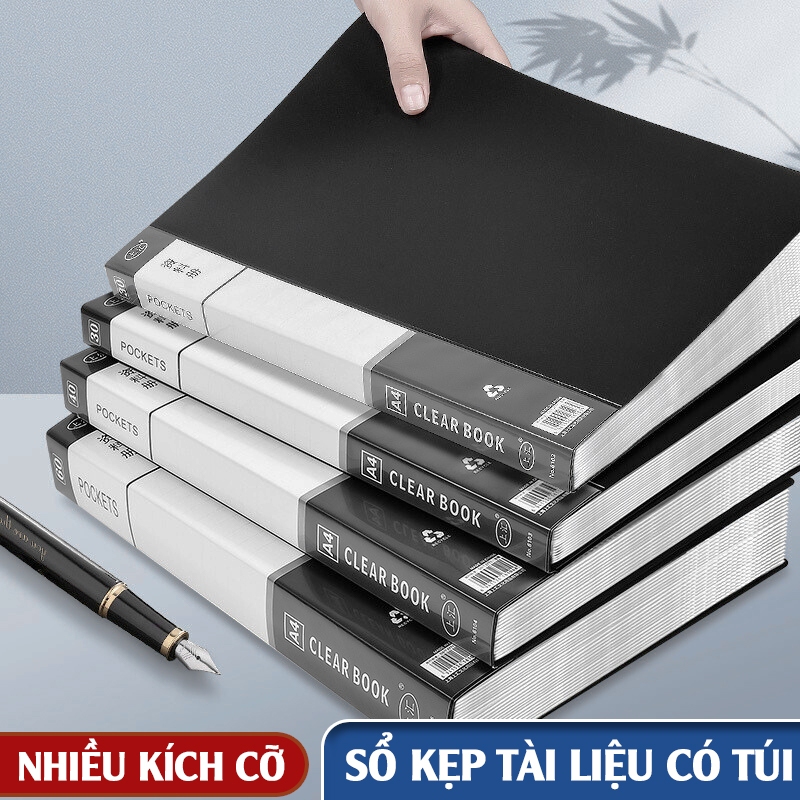 Bìa Lá Đựng Tài Liệu A4 Cao Cấp – Tập File Lá Đựng Hồ Sơ, Giấy Tờ Gọn Gàng Chuyên Nghiệp