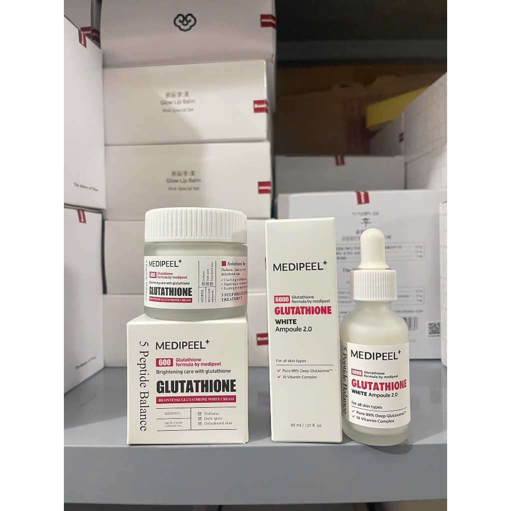 Serum, Kem Dưỡng Dưỡng Trắng MEDIPEEL Glutathione 600 White 30ml 50ml
