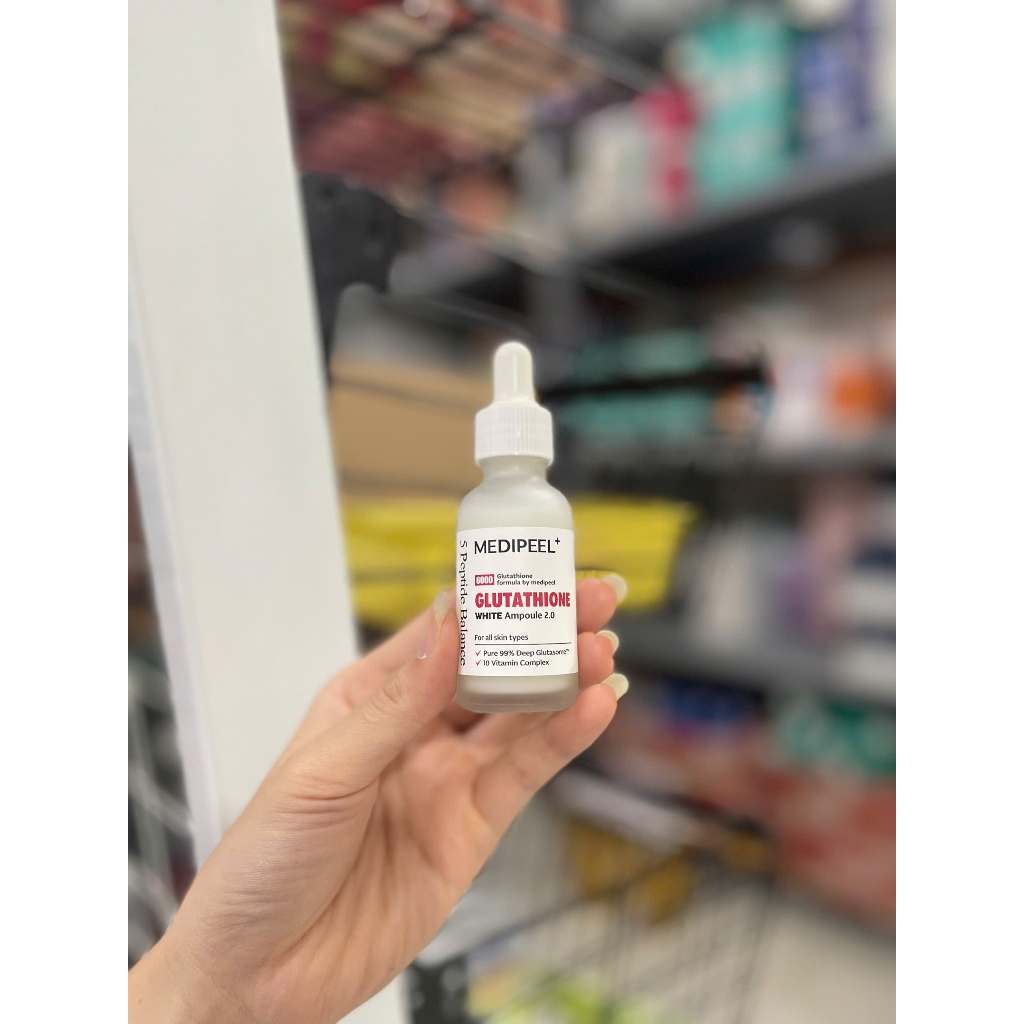 [MẪU MỚI] Tinh Chất Dưỡng Trắng, Thu Nhỏ Chân Lông Medi-Peel Bio Intense Glutathione White Ampoule 30ml