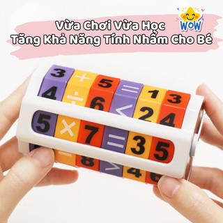 Đồ Chơi Rubik Toán Học Phép Tính Cộng Trừ Nhân Chia Dành Cho Bé Đồ Chơi Giải Trí Giúp Bé Phát Triển Kỹ Năng Tư Duy