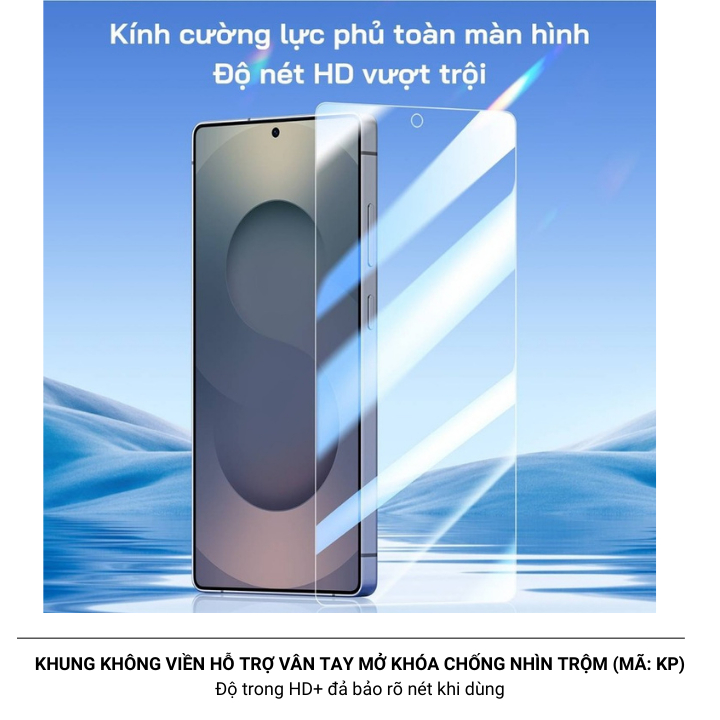 [Dùng vân tay] Cường Lực Tự Dán Chống Nhìn Trộm Redmi 15 14c 13 12 13c 13x 12c 10 Note 14 13 12 11 10 11s 10s K60 K50