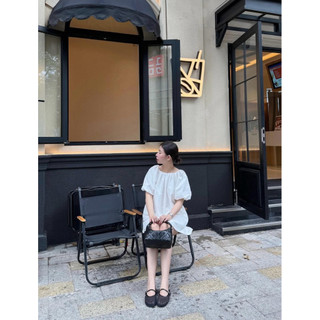 𝘽𝙀𝙇𝙇𝘼 𝘿𝙍𝙀𝙎𝙎 - Đầm Linen tay bồng