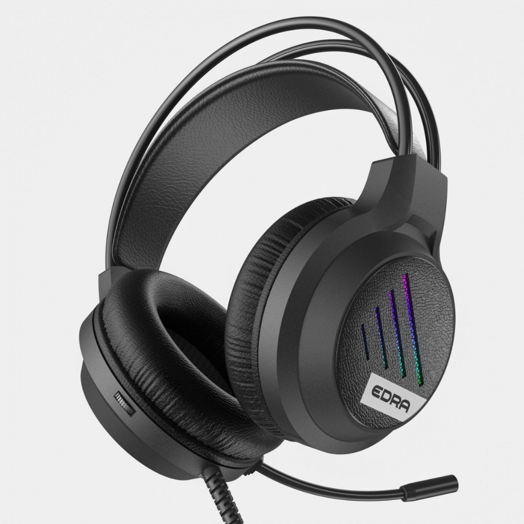 Tai Nghe Chụp Tai GAMING EDRA EH404/ EH406 LED RGB Âm Thanh Vòm 7.1 có Mic Short - Bảo Hành 2 Năm | BigBuy360 - bigbuy360.vn
