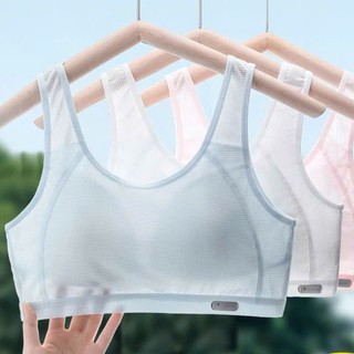 COMBO 3 Áo lót bé gái dậy thì chất cotton thấm hút mồ hôi thông hơi thoáng khí, áo lá nữ học sinh năng động