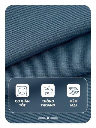 Áo sơ mi nam YODY dài tay quốc dân mềm mịn thấm hút nhanh dáng suông MOSH25A227