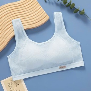 COMBO 3 Áo lót bé gái dậy thì chất cotton thấm hút mồ hôi thông hơi thoáng khí, áo lá nữ học sinh năng động