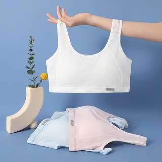 Combo 3 Áo Ngực (Lót) Bé Gái Cấp 2 Vải Thông Hơi Đệm Liền Thoáng Khí, Chất Mát Mềm Mịn