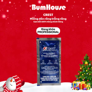 Miếng dán răng Crest 3D Whitestrips Professional Giúp Sáng Răng, Giảm Ố Răng 1g