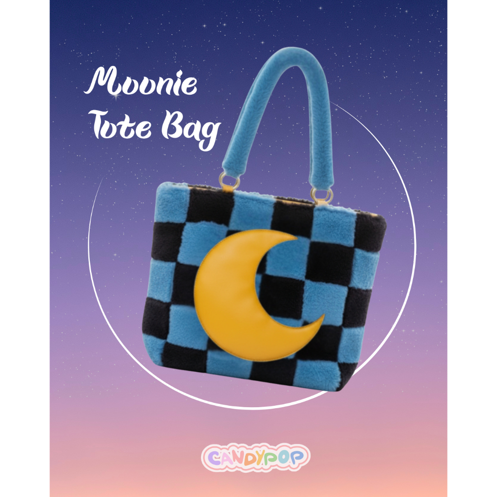 Túi Tote Moonie - Chất liệu vải lông gấu bông - Túi tự thiết kế - BST Trung Thu - Memory of Luna
