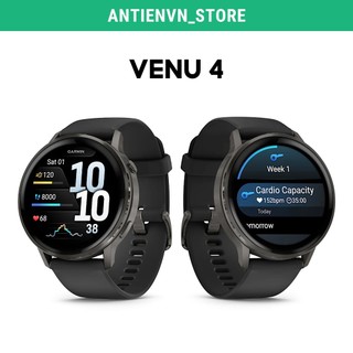 Đồng hồ thông minh Garmin Venu 4, Theo dõi sức khỏe thể chất, Tích Hợp Đèn Pin LED - Hàng Chính Hãng