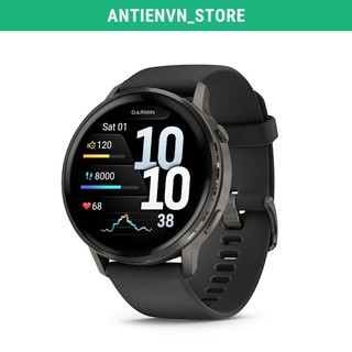 Đồng hồ thông minh Garmin Venu 4, Theo dõi sức khỏe thể chất, Tích Hợp Đèn Pin LED - Hàng Chính Hãng