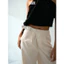 Áo Yếm Leah Top LASUZIE Màu Đen Xếp Ly Thiết Kế Thời Trang Dáng Croptop Dễ Phối Đồ