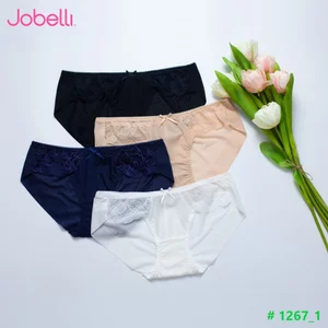 Quần lót nữ thun lạnh phối ren Jobelli [Combo 5] - 1267