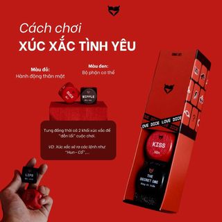 Xúc Xắc Tình Yêu Boardgame Couple Ừng Ực World - Lắc Nhẹ Bàn Tay Gắn Kết Đong Đầy