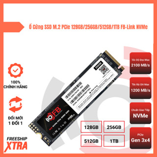 Ổ Cứng SSD M.2 PCIe 128GB/256GB/512GB/1TB FB NVMe Gen3x4 – Tốc Độ Cao, Dùng Cho Laptop, PC