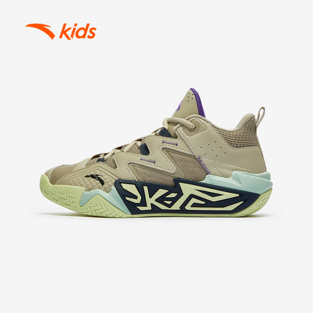 ANTA KIDS Giày Bóng Rổ Thể Thao Bé trai A125D1103 Bám Sàn, Hạn Chế Trơn Trượt Size 33-41