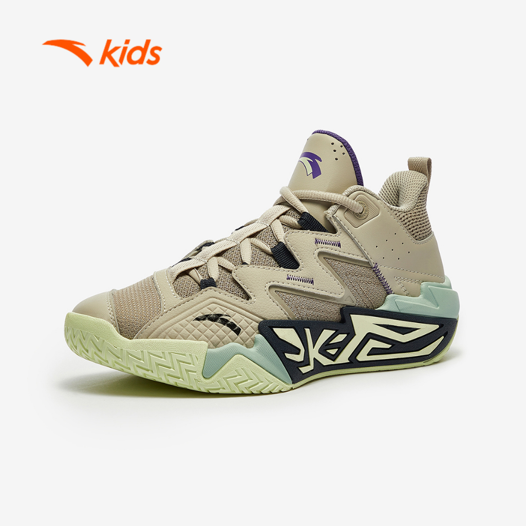 ANTA KIDS Giày Bóng Rổ Thể Thao Bé trai A125D1103 Bám Sàn, Hạn Chế Trơn Trượt Size 33-41