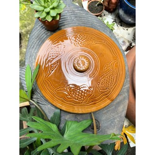 Nắp Lẻ/Rời Của Khạp Gốm- Gốm Lái Thiêu Xưa