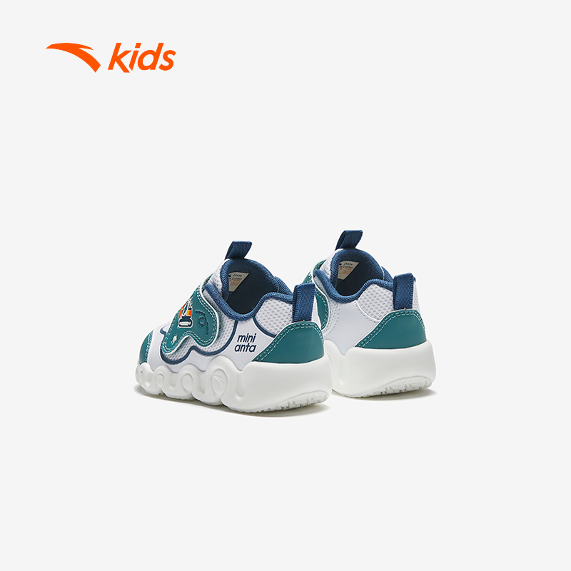 ANTA KIDS Giày Tập Đi Bé Trai Phát Sáng 3125C0016 – Giày Thể Thao Êm Nhẹ, Chống Trơn, Khóa Dán Cho Bé 1-4 Tuổi
