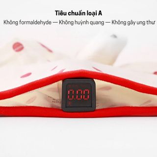 Quần Lót Cho Bé Gái, Combo 4 Chiếc Quần Chíp Kháng Khuẩn Màu Đỏ Cho Bé Chất Liệu 100% Cotton