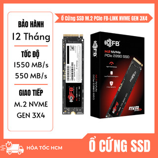 Ổ Cứng SSD M.2 PCIe 256GB FB NVMe Gen3x4 – Tốc Độ Cao, Dùng Cho Laptop, PC