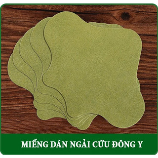 Miếng Cao Dán Ngải Cứu Vai Gáy Thắt Lưng Giảm Đau Thảo Dược Hộp 12 Miếng