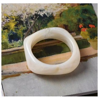IK Vòng Tay Nhựa Cỡ Lớn Size To Hình Học Acrylic Cá Tính B167