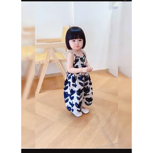 Jum lá cho bé gái 8-20kg mát mẻ, xinh xắn mặc lên siêu yêu (Ảnh shop chụp sau ảnh bìa)