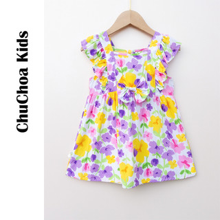 Váy Lanh bé gái, Đầm Lanh bé gái cánh tiên dáng BabyDoll ChuChoaKids [VBC33]