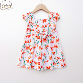 Váy Lanh bé gái, Đầm Lanh bé gái cánh tiên dáng BabyDoll ChuChoaKids [VBC33]