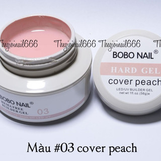 Gel Đắp Móng BOBO 56g Dạng Hũ - Nhiều Tone Màu Siêu Hot, Bền Màu, Không Nóng