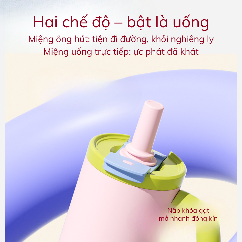Cốc giữ nhiệt tráng sứ 1000ml NAFI, set quà ly giữ nhiệt chất liệu phủ sứ an toàn giữ nhiệt nóng lạnh 6-12h | BigBuy360 - bigbuy360.vn