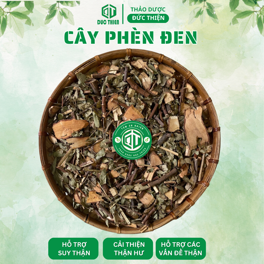 4 Vị Thảo Dược Hỗ Trợ Các Vấn Đề Về Than - Cây Muối, Quýt Gai, Phèn Đen, Cây Nổ(Sâm Tách) - 500g/Vị.
