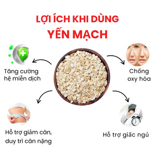 [DEAL SỐC] Yến Mạch Cán Dan D Pak I Rolled Oats I 1kg