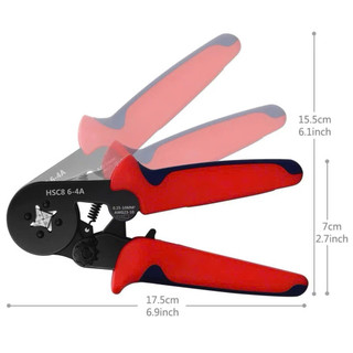 Kìm bấm cos Hsc8 6-4A / 10SA / 6-4B chính hãng Fasen bấm cốt pin rỗng vuông tròn 0.25-10mm2