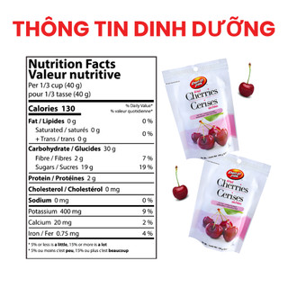 Cherries Sấy Khô Dan D Pak I Dried Cherries I 100g