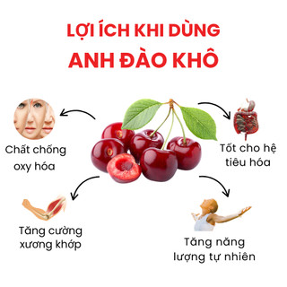 Cherries Sấy Khô Dan D Pak I Dried Cherries I 100g