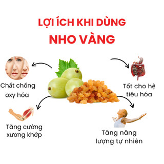 [MUA 1 TẶNG 1 - mô tả ở hình] Nho Vàng Dan D Pak I Golden Raisins I 454g